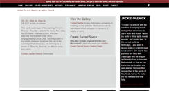 Desktop Screenshot of jackieolenickart.com